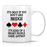 Retreez funny bridge coffee mug 11 oz white ceramic