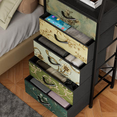 PVC fabric storage drawers for clothes and toys