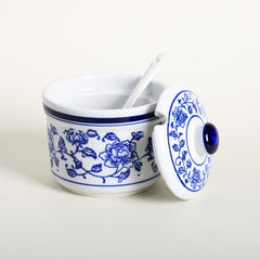 Retro sugar bowl 8oz and spoon included