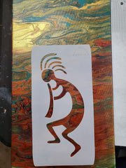 Reusable 10 mil Mylar stencil for crafts