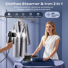 REXYHOME 2-in-1 steamer iron for clothes