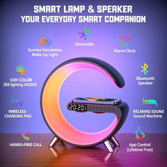 RGFF 4-in-1 wireless charger image for bedside desk use