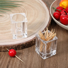 Rhombu toothpick dispenser decorative design