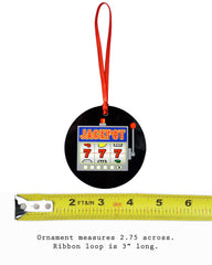 Ribbon loop hanging option for each ornament