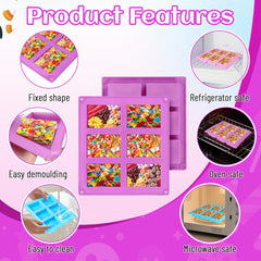 White cake pop sticks included in Rice Krispy Treats Making Set