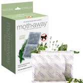 Packaging image for Richards Homewares Moth Away Herbal Repellent sachet packaging