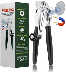 RICKUNCL commercial can opener manual stainless steel body