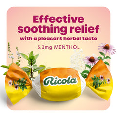 Ricola ten herbs Swiss mountains blend throat drops