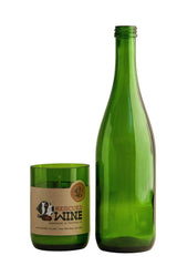 eco friendly wine candle riesling 11 oz