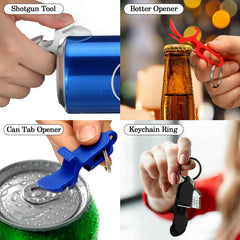 Compact 3 inch RimCereal bottle opener keychain