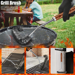 RINPIR 4-in-1 spatula and locking tongs from 31Pcs set