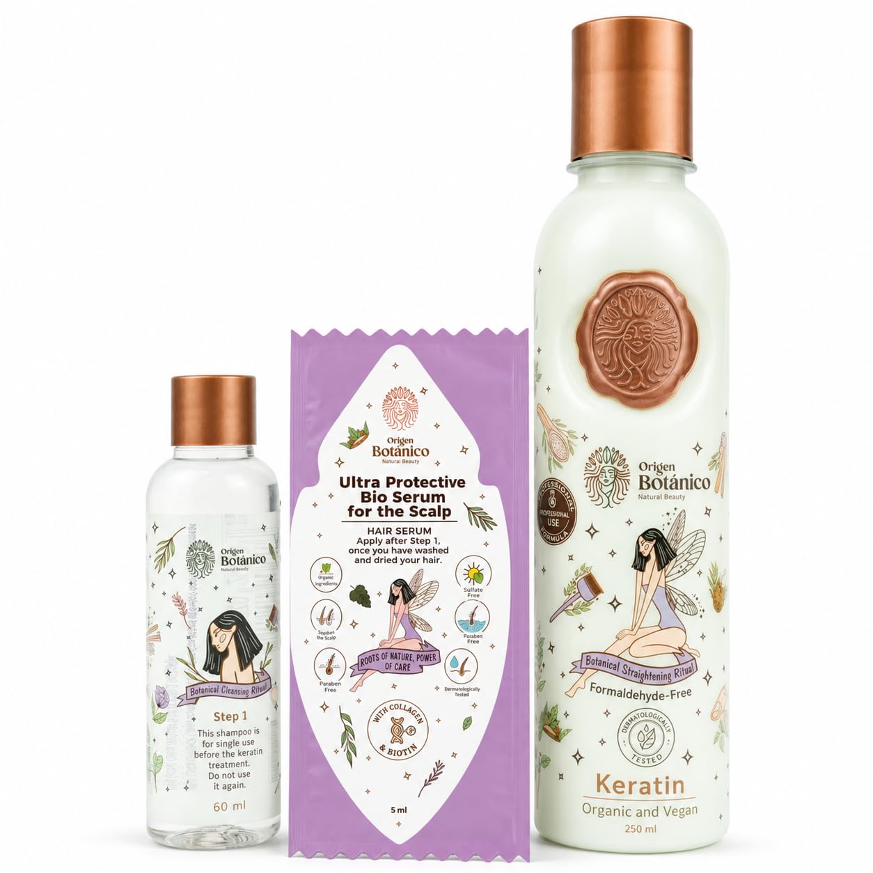 RITUAL BOTANICO Keratina Organica 250 ml botella