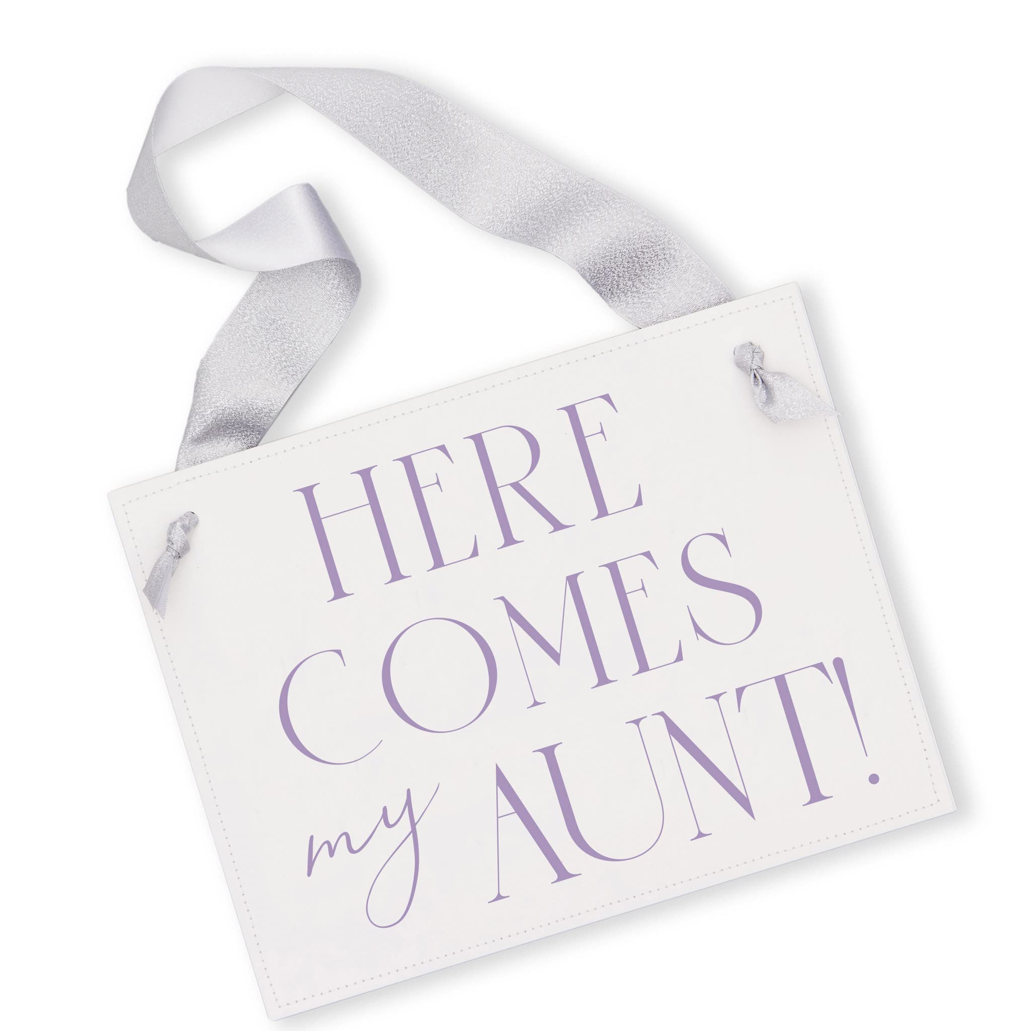 Ritzy Rose ring bearer wedding sign 11x8.5 inches