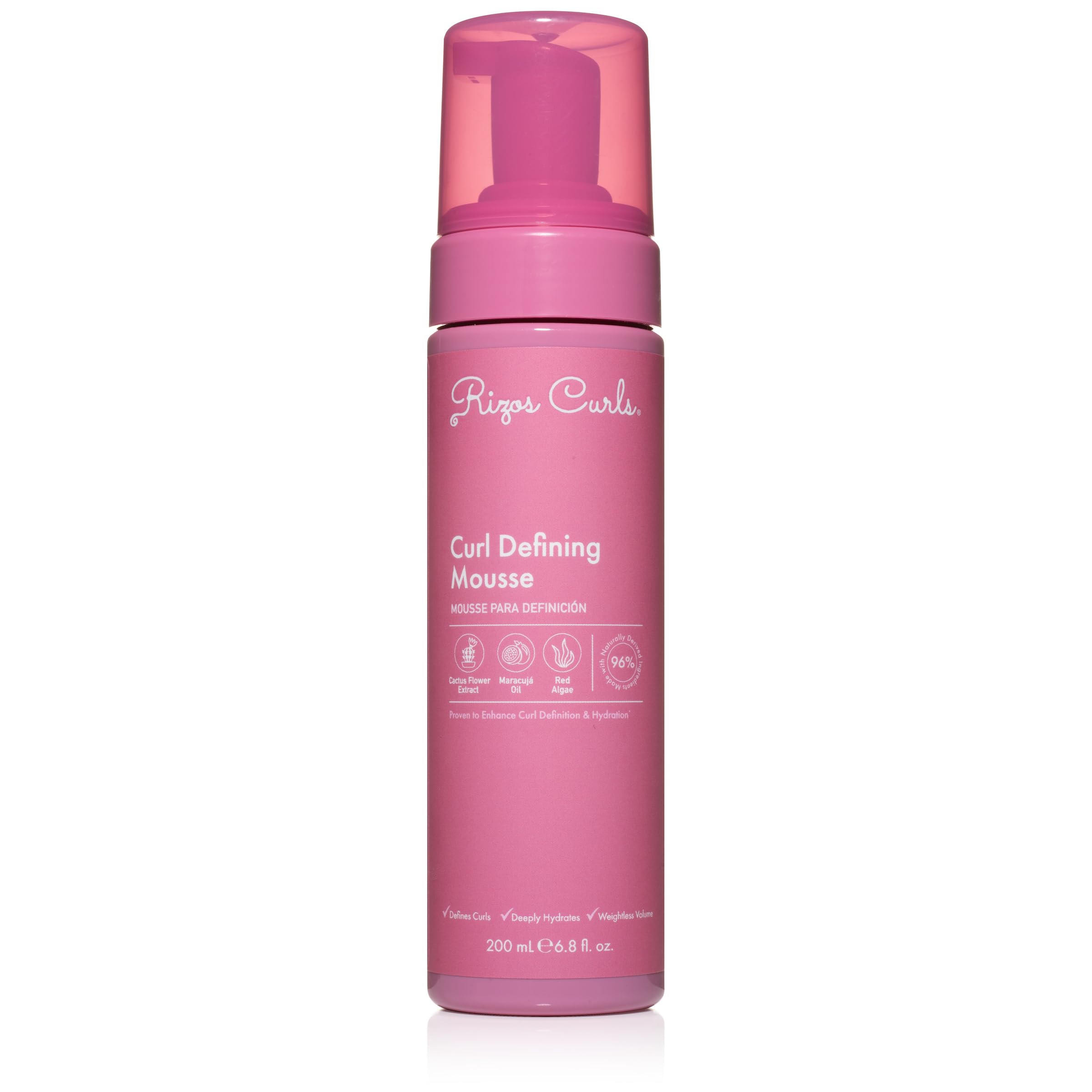 Rizos Curls Curl Defining Mousse packaging front label