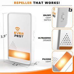 Covers large area for roach and rodent prevention