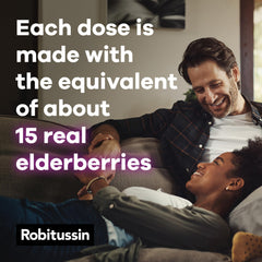 Robitussin elderberry cough medicine 8oz 2pack bottle