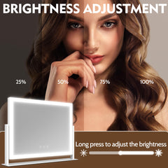 Smart touch control for brightness and lighting mode adjustment