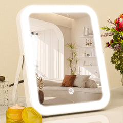 ROLOVE 8x10 inch lighted vanity mirror USB lighting