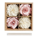 Romantic Sola diffuser by Plawanature with mulberry paper flowers