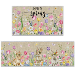 Romart Easter Kitchen Rugs Set 16x28 mat