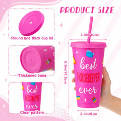 PP plastic material Romooa cup with brush-style body design