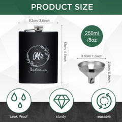RONRONS Mrs pocket flask 250 ml with funnel