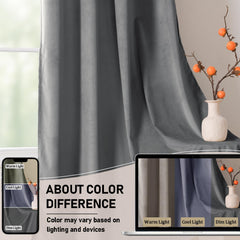 soft velvet drape for living room bedroom