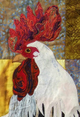 Rooster wall hanging pattern 22x22 inches