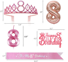 Adjustable Tiara with comb for secure wear