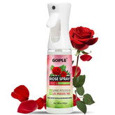 Rose Water for Hair Loc Spray bottle label