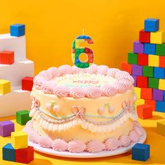 Independent packaged birthday candles 0–9 by Rossesay
