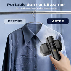 Rotatable 90-degree head for flat and vertical steaming