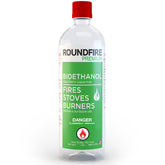 ROUNDFIRE Premium Tabletop Fireplace Fuel label