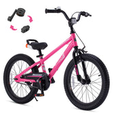 RoyalBaby EZ Kids Bike 18 inch pink frame