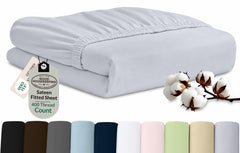 Royale Linens 400 thread count twin fitted sheet 39x75