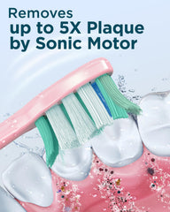 Rtauys M5 toothbrush with 8 brush heads included