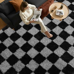 6x9 living room bedroom rug in modern decor