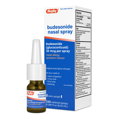Rugby Budesonide Nasal Spray bottle label