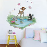 Runtoo deer wall stickers forest animals set
