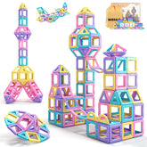 Rurvale magnetic tiles 44pcs set for toddlers girls