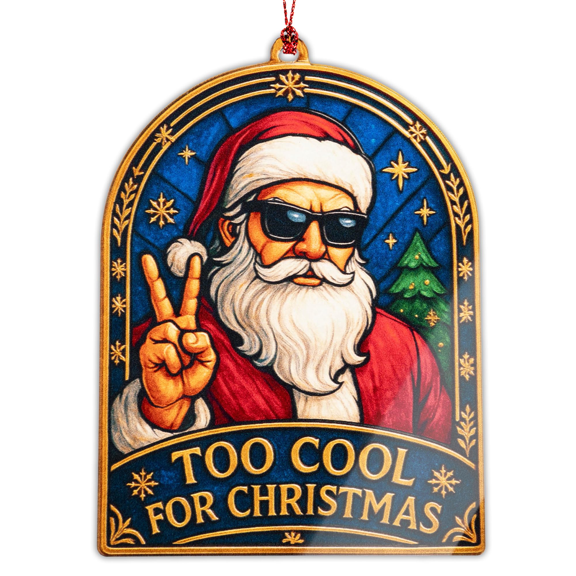RUSATEN Santa ornament for Women and Men