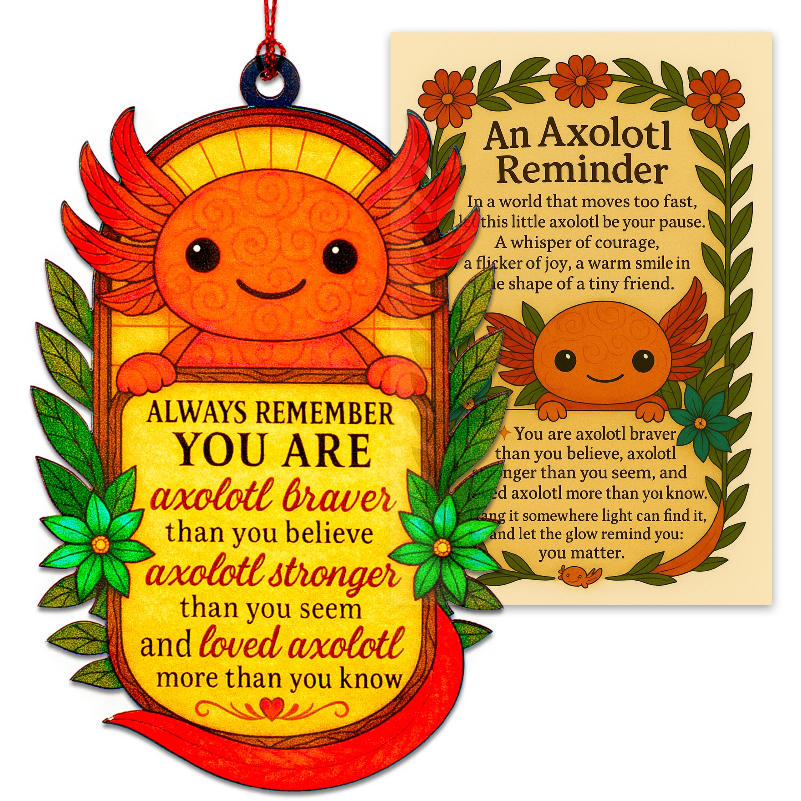 Rusaten Suncatcher Ornament for Women and Men