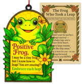 Rusaten Suncatcher Ornament frog design