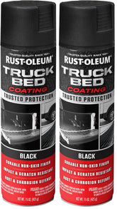 Rust-Oleum 248914 Truck Bed Coating Spray can 15 oz Black