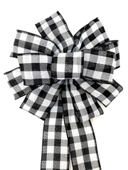 Rustic country ribbon bow for gift wrapping and decor