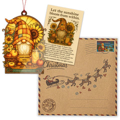 Rustic farmhouse decor ornament for autumn harvest theme
