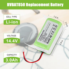 RVBAT850 14.4V 3000mAh lithium battery