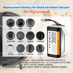 RVBAT850 replacement battery model compatibility list