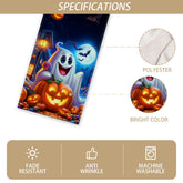 Rvsticty Halloween Table Runner 13x72 inches on dining table