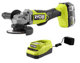 Ryobi angle grinder kit 4-1/2 in 18V brushless with 4.0 Ah battery A
